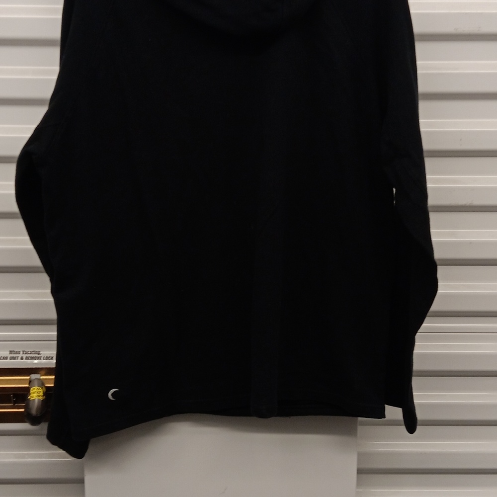 Retired Zyia quilted black hoodie XL - Picture 9 of 9
